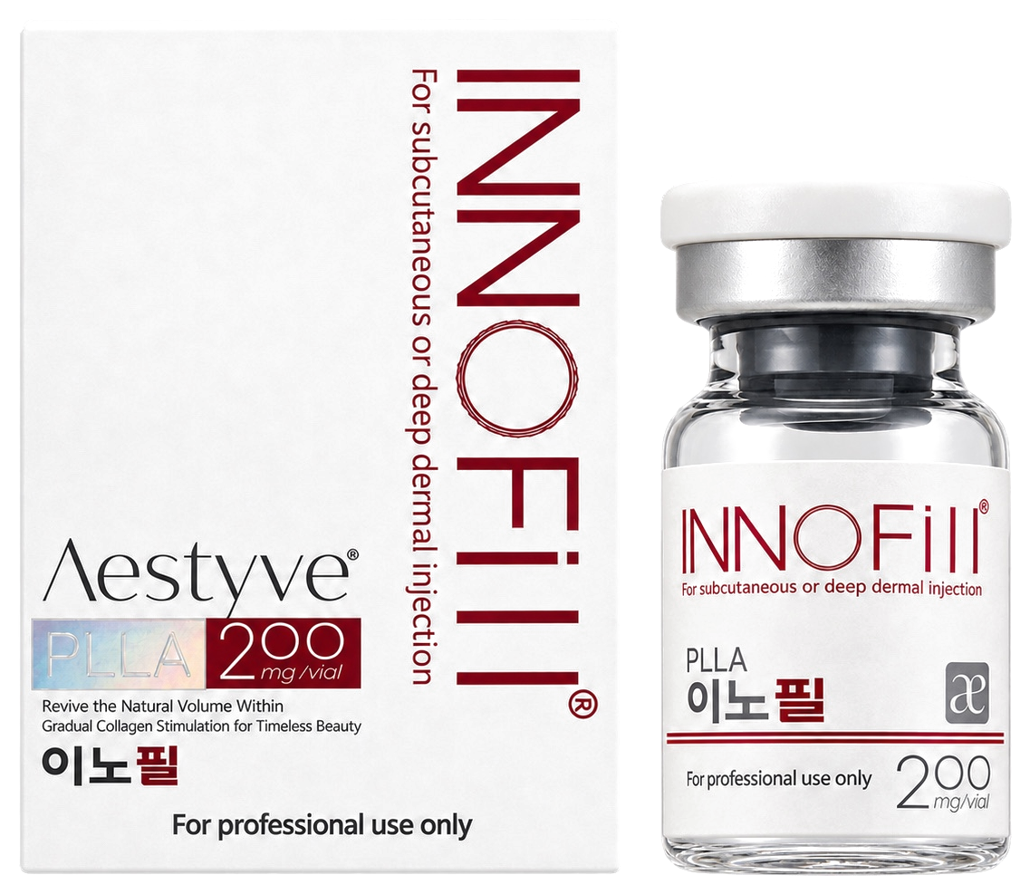 INNOFILL PLLA 패키지 및 바이알